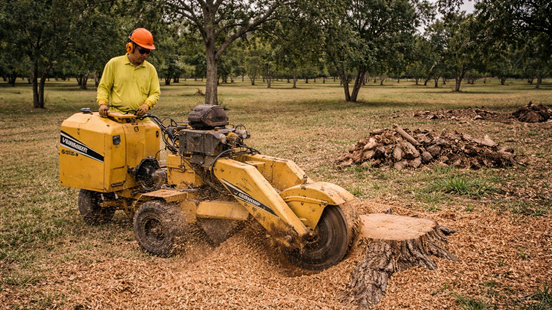 Stump grinding service San Antonio